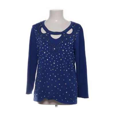 Sweater (Blue) from Pompöös Polyamide, Viscose