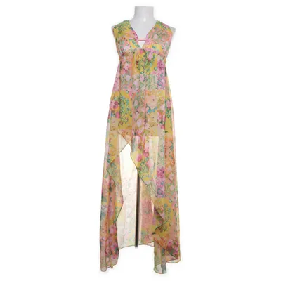 Maxi dress (Yellow, Multicolored) from For Love & Lemons Recycled polyester