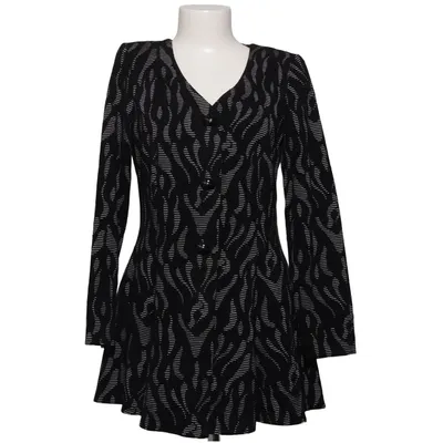 Kofta (Svart, Vit) från Modelia Akryl, Elastan, Polyester, Viskos