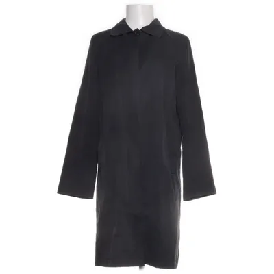 Coat (Black) from Pour Femme Cotton, Nylon, Polyester