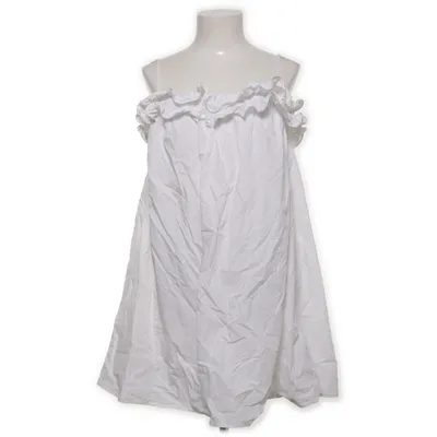 Klänning (Vit) från H&M Bomull