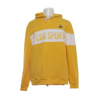 Huvtröja (Gul, Vit) från Le Coq Sportif Bomull, Polyester