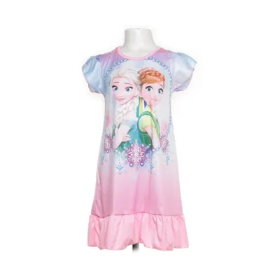 Kjole (Pink, Flerfarvet) fra Frozen