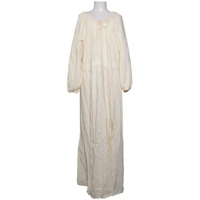 Maxikjole (Beige) fra H&M Linned, Lyocell