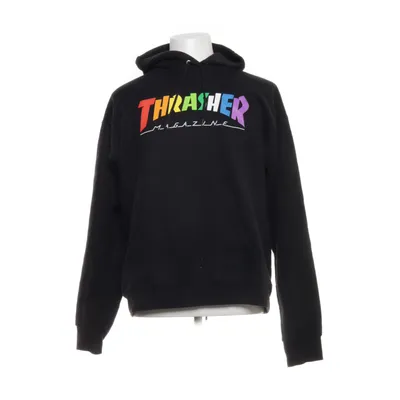 Huvtröja (Svart) från Thrasher Bomull, Polyester