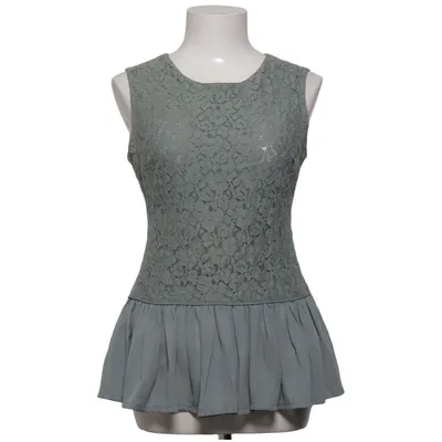 Peplumtopp (Grön) från H&M Bomull, Polyamid, Polyester