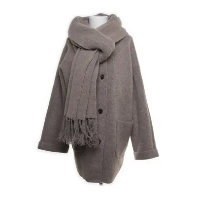 Jas (Grijs, Bruin) van Zara Polyester, Elastaan