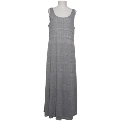 Maxi dress (Gray) from Ellen Tracy Metallic fiber, Polyamide, Polyester, Viscose