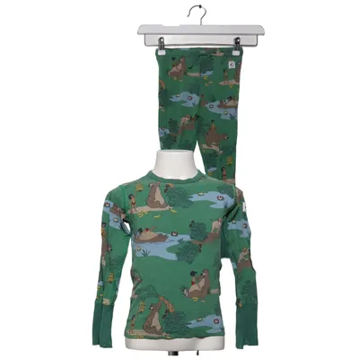 Pajamas (Green, Multicolored) from Disney x Polarn O. Pyret Elastane, Organic cotton