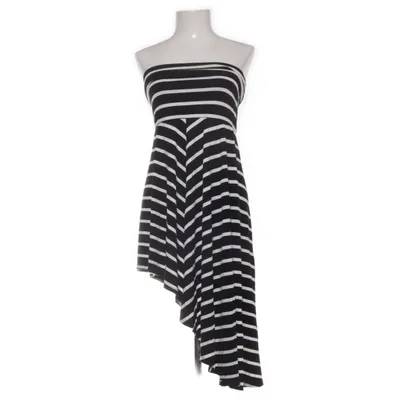 Klänning (Svart, Vit) från Rainbow Elastan, Viskos