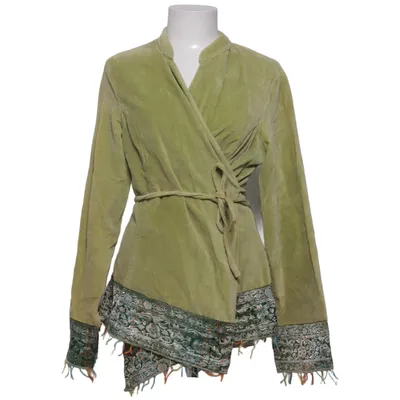 Cardigan cache-cœur (Vert, Multicolore) de TurQuoise Coton