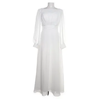 Brudekjole (Hvid) fra Lanting Polyester