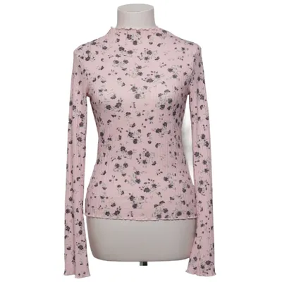 Long sleeve T-shirt (Pink, Black) from Lindex Elastane, Polyester