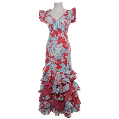 Långklänning (Rosa, Blå, Vit, Flerfärgad)