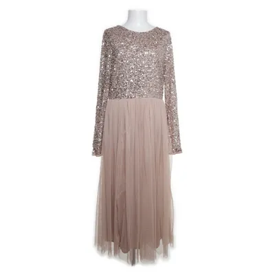 Evening gown (Beige) from Maya Deluxe Polyester