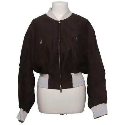 Bomberjakke (Brun, Beige) fra Seafarer Acetat, Linned, Viscose