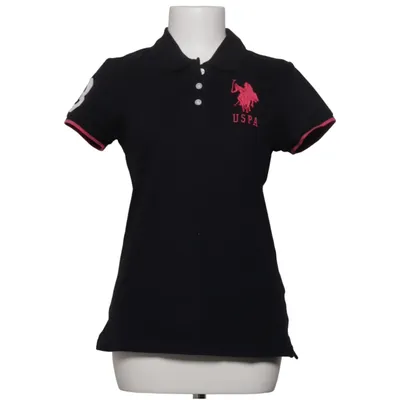 Pikétröja (Svart) från U.S. Polo Assn. Bomull, Elastan