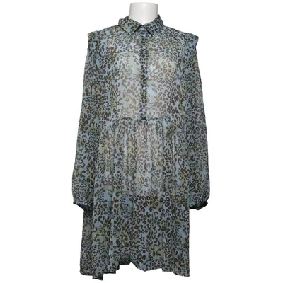 Jurk (Blauw, Bruin, Meerkleurig) van MSCH Copenhagen Gerecycled polyester, Viscose