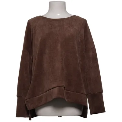 Sweatshirt (Marron) de Megi Collection Élasthane, Polyester