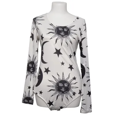 Body (White, Black) from S & W Elastane, Polyester