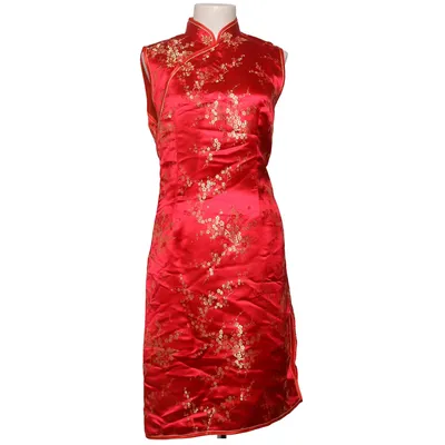 Cheongsam (Rot, Gold) von Eastern Collection