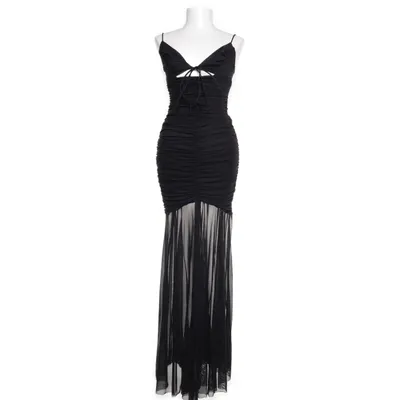 Maxi jurk (Zwart) van ASOS Design Elastaan, Polyester