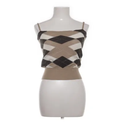 Crop top (Beige, Sort, Hvid)