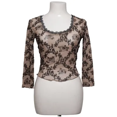 Topp (Beige, Svart) från Delias Elastan, Polyester