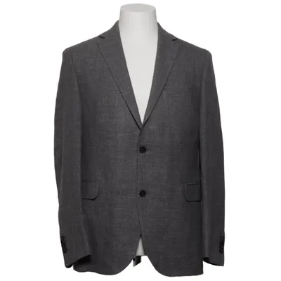Blazer (Grå) fra Eduard Dressler Linned, Silke, Uld
