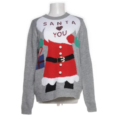 Jultröja (Grå, Flerfärgad) från Gina Tricot Akryl, Polyamid