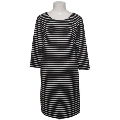 Jurk (Zwart, Wit) van Soyaconcept Elastaan, Polyester, Viscose