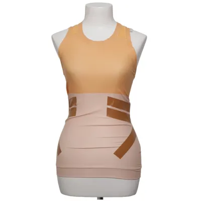 Débardeur de sport (Orange, Beige, Multicolore) de Adidas by Stella McCartney Élasthane, Polyester