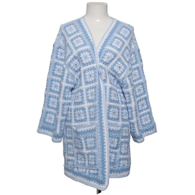 Cardigan (Blauw, Wit) van Exquiss's Acryl