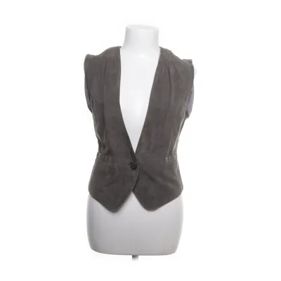 Leren vest (Grijs) van Sportmax Code Bont, Leer, Viscose, Cupro, Katoen