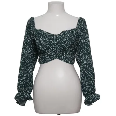 Crop top (Groen, Meerkleurig) van L&S Polyester