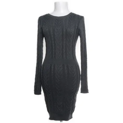 Jurk (Grijs) van Bubbleroom Polyamide, Polyester, Viscose