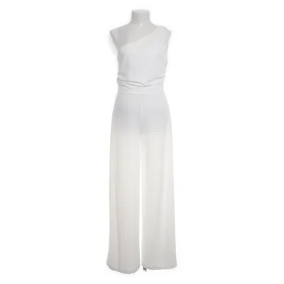 Byxdress (Vit) från Zara Polyester, Elastan