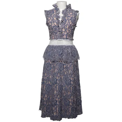 Dress (Blue, Beige) from True Decadence Cotton, Nylon, Polyester