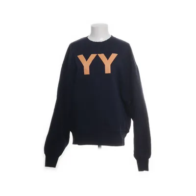 Collegetröja (Blå) från Yyuli Ekologisk bomull, Återvunnen polyester