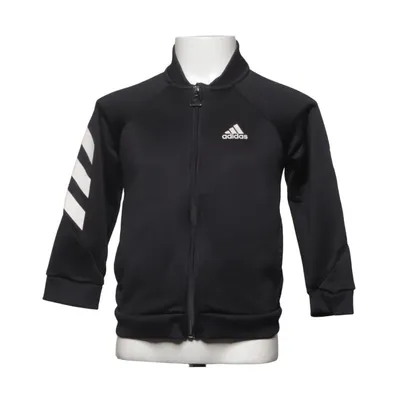 Träningsjacka (Svart, Vit) från Adidas Polyester