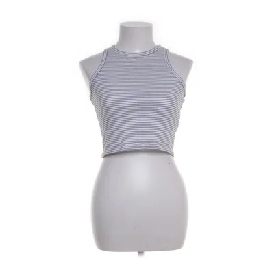 Crop top (Vit, Svart) från Pull & Bear Bomull, Elastan