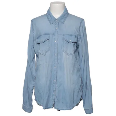Chemise en jean (Bleu) de VILA Coton, Lyocell
