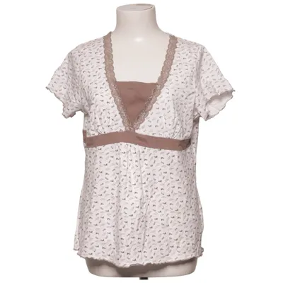 Haut (Blanc, Marron, Multicolore) de Queentex Coton