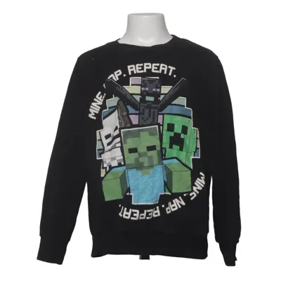 Collegetröja (Svart, Flerfärgad) från Minecraft Bomull