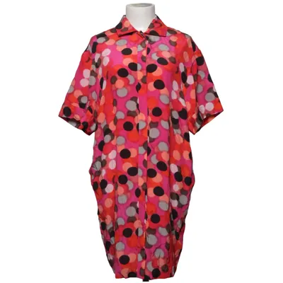 Shirt dress (Pink, Multicolored) from Fuse Polyester, Silk