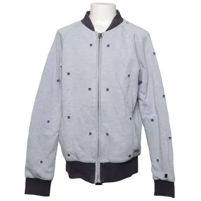 Bomberjack (Grijs, Blauw) van CKS Katoen, Polyester