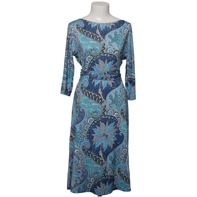 Dress (Blue, Multicolored) from Camilla Thulin Elastane, Polyester