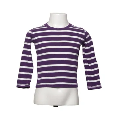 Long sleeve T-shirt (Purple, White) from Skil Cotton