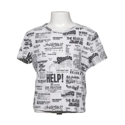 T-shirt (Multicolore, Blanc) de H&M Coton, Élasthane