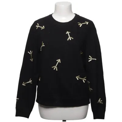 Sweatshirt (Zwart, Goud) van Carven Katoen